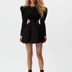 ZARA Cut out Balloon Dress